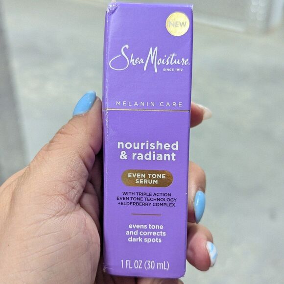 Shea Moisture Melanin Care Nourished and Radiant Skin Care Bundle of 6 face - Picture 6 of 7